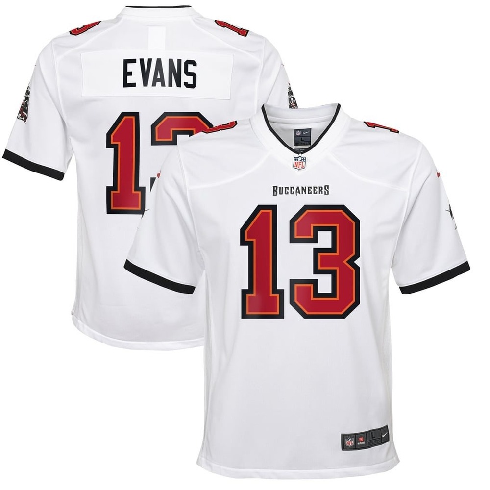 Nike Tampa Bay Buccaneers Mike Evans #13 Jersey Youth M White New With Tags